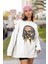 Kanye West Rapper Baskılı Unisex Oversize Rap Sweatshirt 1