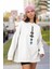 Gezegenler Baskılı Unisex Oversize Sweatshirt 1