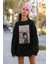 Ts !! Taylor Swift Tasarım Gazete Baskılı Unisex Oversize Şarkıcı Sweatshirt 1