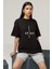 Cool Relax Yazılı Oversize Tişört 1