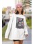 Spider Punk Baskılı Unisex Oversize Örümcek Adam Sweatshirt 2