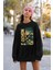 Anime Karakter Baskılı Unisex Oversize Demon Slayer Sweatshirt 1