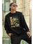 Anime Karakter Baskılı Unisex Oversize Demon Slayer Sweatshirt 2