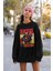 Deadpool x Wolverine Baskılı Unisex Oversize Kahraman Sweatshirt 2