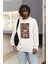 Spider-Man Karikatür Baskılı Unisex Oversize Örümcek Adam Sweatshirt 1