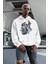 Muhaammed Alii Clay Baskılı Unisex Oversize Efsane Boksör Hoodie 1