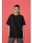 Oversize Baskısız Basic Tişört 1