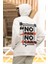 No Pain No Gain Yazılı Unisex Oversize Gym Fitness Hoodie 1