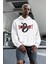 Instinct Yazılı Unisex Oversize Yılan Temalı Hoodie 2