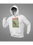 Futbolcu Vintage Zidane Baskılı Unisex Oversize Hoodie 2