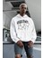 Resilience Baskılı Unisex Oversize Tasarım Hoodie 4