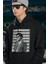 The Weeknd Rapper Baskılı Unisex Oversize Hoodie 3