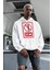 Komik Baskılı Unisex Oversize Tasarım Hoodie 1