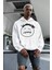 Çizgi Surat Baskılı Unisex Oversize Travis Scott Hoodie 2