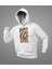 Vintage Kaptan Amerika Baskılı Unisex Oversize Hoodie 2