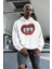 Money Talks Yazılı Unisex Oversize Hoodie 2
