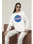 Nasa Baskılı Unisex Oversize Hoodie 3