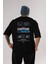Bugatti Chiron 2 Arka Baskılı Oversize T-Shirt Erkek Kadın Unisex Pamuk Bisiklet Yaka 1