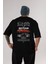Nıssan 350Z 1 Arka Baskılı Oversize T-Shirt Erkek Kadın Unisex Pamuk Bisiklet Yaka 1