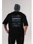 Lamborghini Aventador S Arka Baskılı Oversize T-Shirt Erkek Kadın Unisex Pamuk Bisiklet Yaka 1