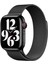 Apple Watch 7 45MM Mıknatıslı Katlanabilir Metal Hasır Kordon Krd BAND01 1