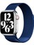 Apple Watch 7 45MM Mıknatıslı Katlanabilir Metal Hasır Kordon Krd BAND01 1