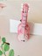 Toka Rock Pembe Gitar El Emeği Lastik Toka 1