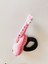 Toka Rock Pembe Gitar El Emeği Lastik Toka 5