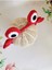 Taç Istakoz Model Kırmızı Amigurumi Taç 3