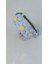 Mavi Papatya Örgü Handmade Taç 3