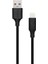 USB To Lightning Uyumlu iPhone Modelleri Için Hızlı Şarj ve Data Kablosu 100 cm (Siyah) 3