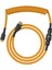 Coiled Keyboard Cable - Coiled USB C Cable Artisan Braided Cables For Mechanical Gaming Keyboard Coiled Cable - Custom Keyboard Cable (Glorious Gold) 1