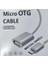 USB To Micro USB Cep Telefonu Otg Çevirici (Usb Girişi Micro USB Ye Dönüştürücü Kablo Cable To Micro Otg Usb) Tak Çalıştır !! Hasır !! 3