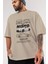 Nıssan Nısmo Ön Baskılı Oversize T-Shirt Erkek Kadın Unisex Pamuk Bisiklet Yaka Tişort 3