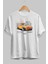 Porsche Dls-Turbo Ön Baskılı Oversize T-Shirt Erkek Kadın Unisex Pamuk Bisiklet Yaka 2
