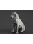 Low Poly Golden Retriever Figürü 1