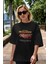 I Am Mcqueen Ön Baskılı Oversize T-Shirt Erkek Kadın Unisex Pamuk Bisiklet Yaka Tişort 4