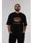 I Am Mcqueen Ön Baskılı Oversize T-Shirt Erkek Kadın Unisex Pamuk Bisiklet Yaka Tişort 5
