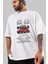 Volkswagen Beetle Ön Baskılı Oversize T-Shirt Erkek Kadın Unisex Pamuk Bisiklet Yaka 3