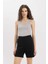 Slim Fit Dar Kesim U Yaka Basic Düz Ribana Atlet C9826AXNS 1