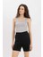 Slim Fit Dar Kesim U Yaka Basic Düz Ribana Atlet C9826AXNS 3