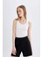 Slim Fit Dar Kesim U Yaka Basic Düz Ribana Atlet C9826AXNS 3