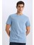 %100 Pamuk New Regular Fit Bisiklet Yaka Basic Düz Kısa Kollu Tişört V7699AZ25SP 1