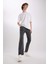 Sergio Regular Fit Normal Kalıp Normal Bel Boru Paça Jean Pantolon D9827AX25SP 2