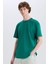%100 Pamuk New Regular Fit Bisiklet Yaka Basic Düz Kısa Kollu Tişört V7699AZ25SP 1