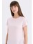 Regular Fit Bisiklet Yaka Basic Düz Kısa Kollu Tişört W7299AZ25SP 1