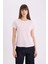 Regular Fit Bisiklet Yaka Basic Düz Kısa Kollu Tişört W7299AZ25SP 4