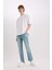 Sergio Regular Fit Normal Kalıp Normal Bel Boru Paça Jean Pantolon E5414AX25SP 2