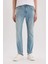 Sergio Regular Fit Normal Kalıp Normal Bel Boru Paça Jean Pantolon E5414AX25SP 1