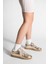 Kadın Sneaker Retro Spor Ayakkabı Penor Altın 6